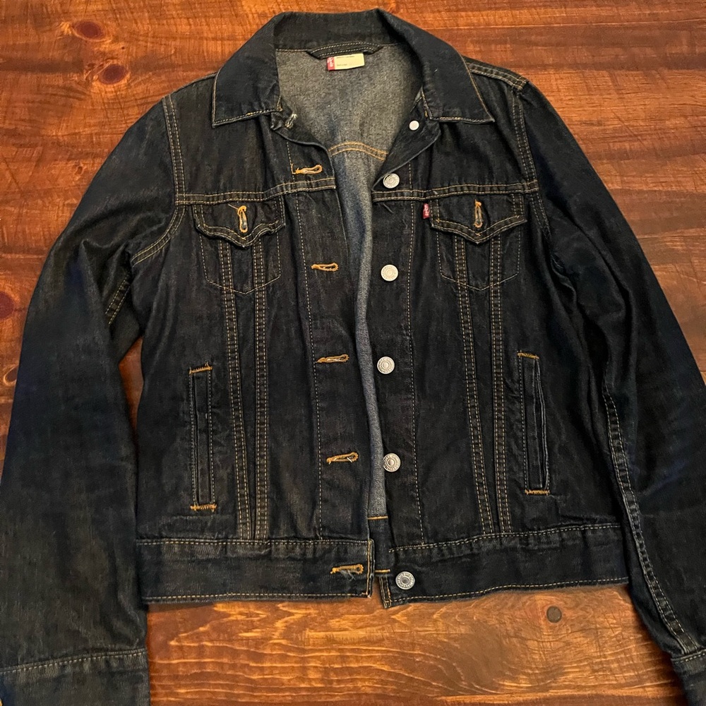 Levi's Dark Denim Jacket for Men